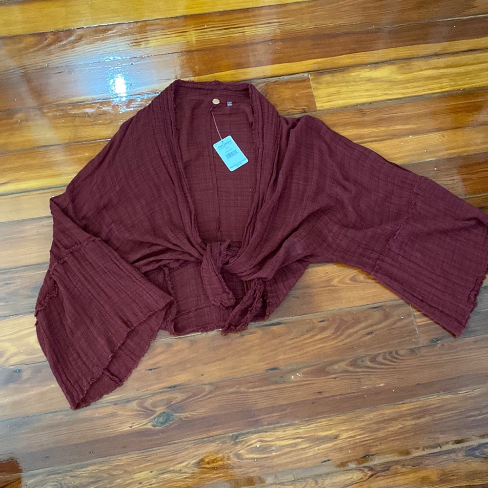 Free People Wrap Top